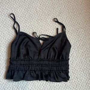 Cotton Candy LA Black Top